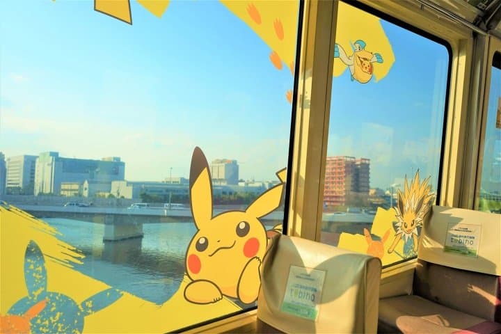 Cashless With Welcome Suica! Ride The Pokemon-Themed Tokyo Monorail