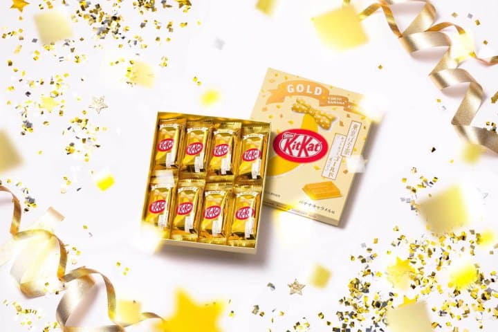 Time-Limited Tokyo Banana x KitKat Caramel Flavor