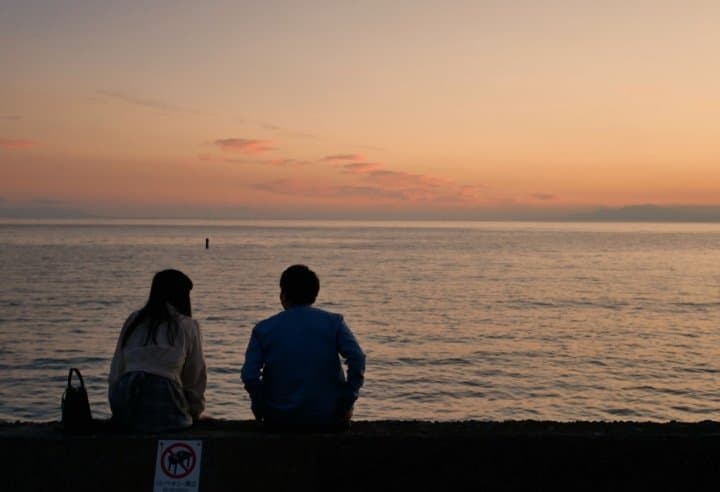 立石海岸情侶