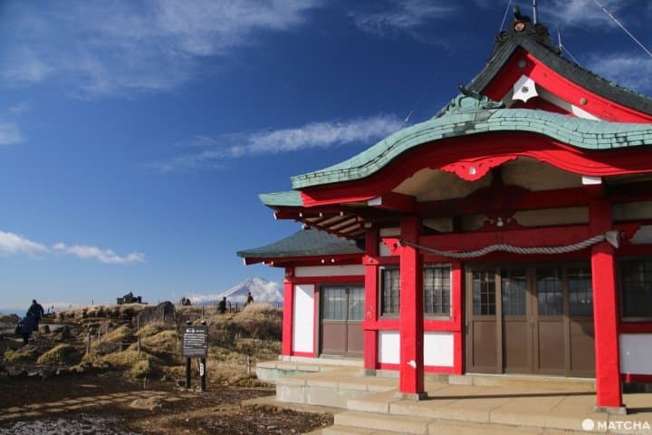 【箱根】上山参拜空中社殿“箱根元宫”,下山穿越时光隧道“箱根关所”