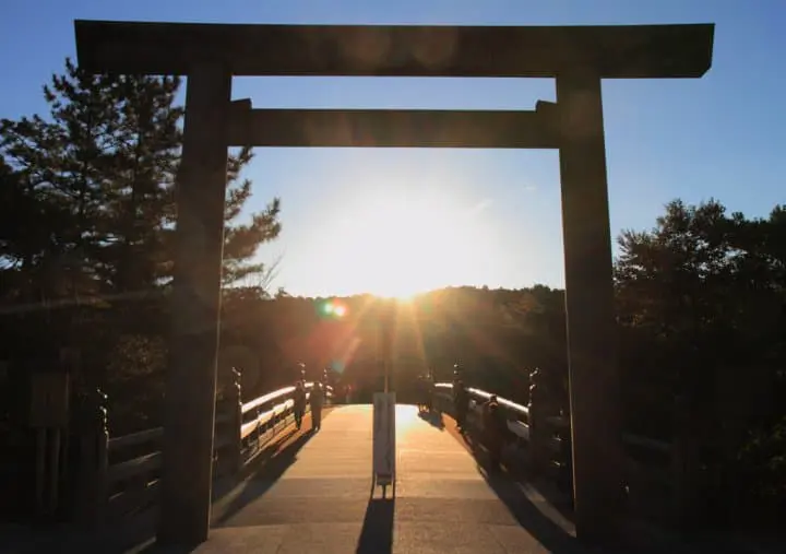 Ise Grand Shrine Uji Bridge
