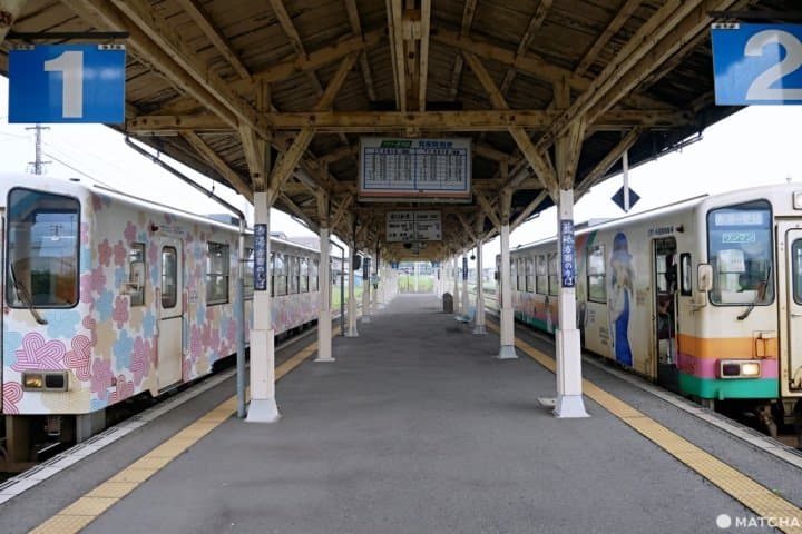 長井線今泉站