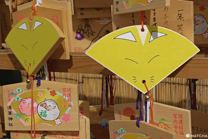 浅草神社银杏绘马