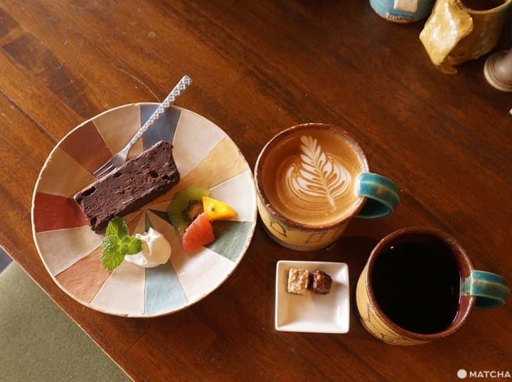 タルトとコーヒー