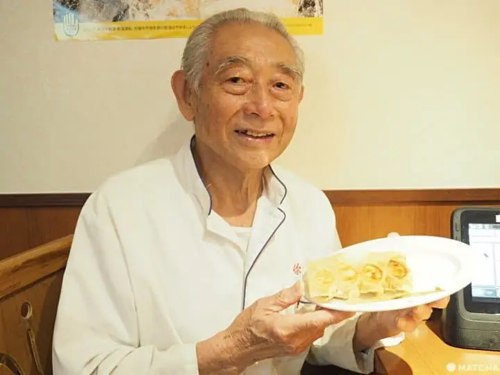 元祖羽根餃子 你好 老闆