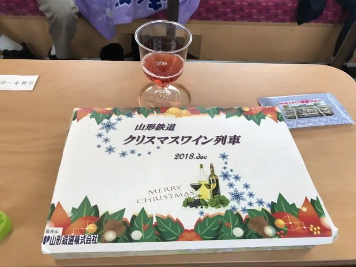 長井線紅酒列車