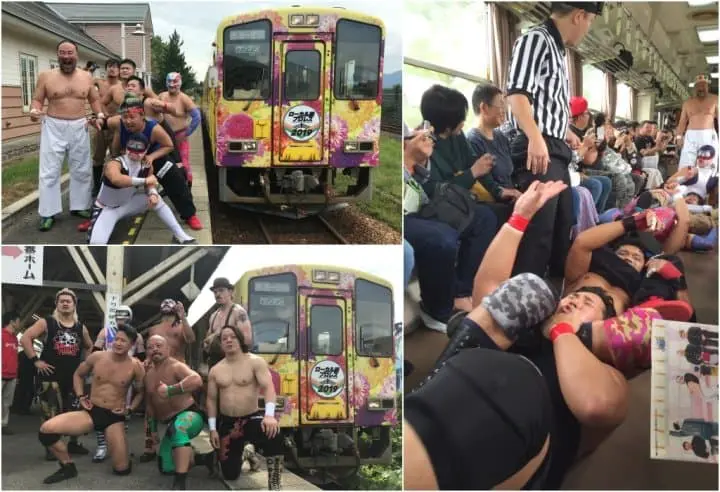 長井線摔角列車