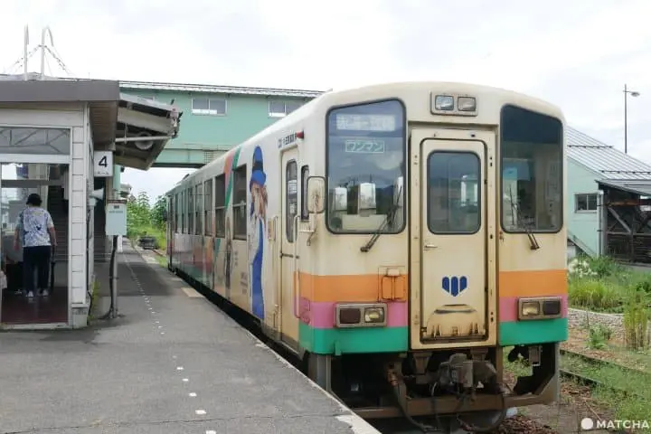 長井線列車