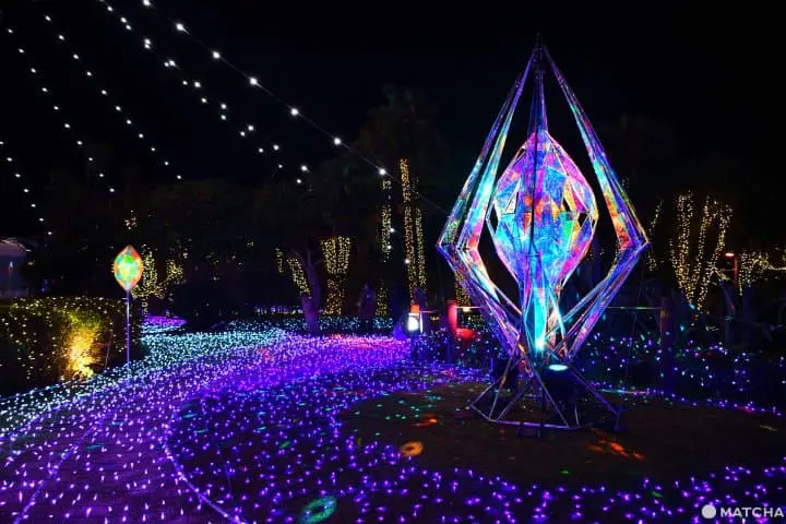 江之島點燈主題，湘南的寶石