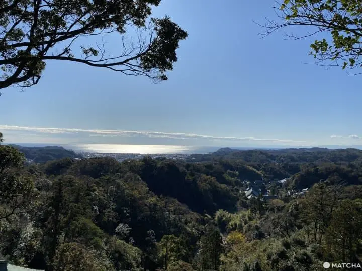 半僧坊眺望鎌倉