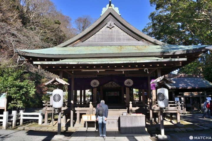 鎌倉宮社殿