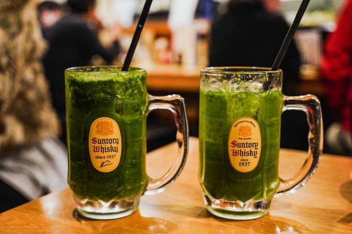 千葉一日輕旅行_船橋屋(フナバシ屋)_小松菜highball