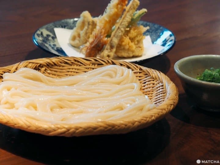 釜竹 冷烏龍麵