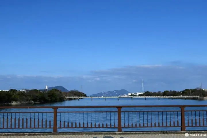 父母ヶ浜のサイクリング