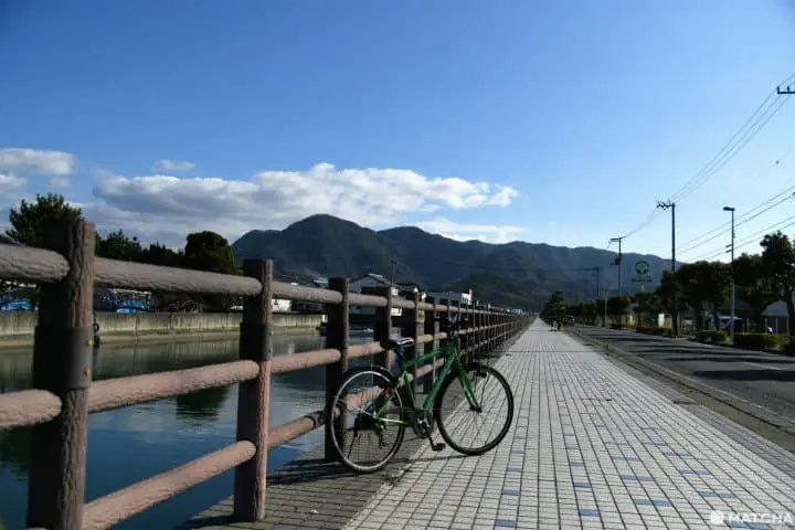 父母ヶ浜のサイクリング