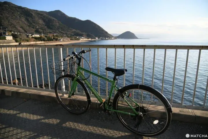 父母ヶ浜のサイクリング