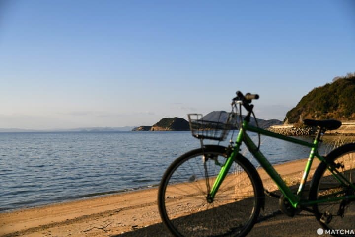 父母ヶ浜のサイクリング