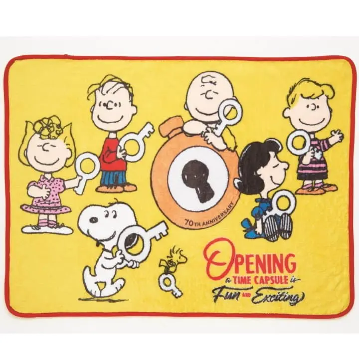 史努比時光膠囊展覽手帕