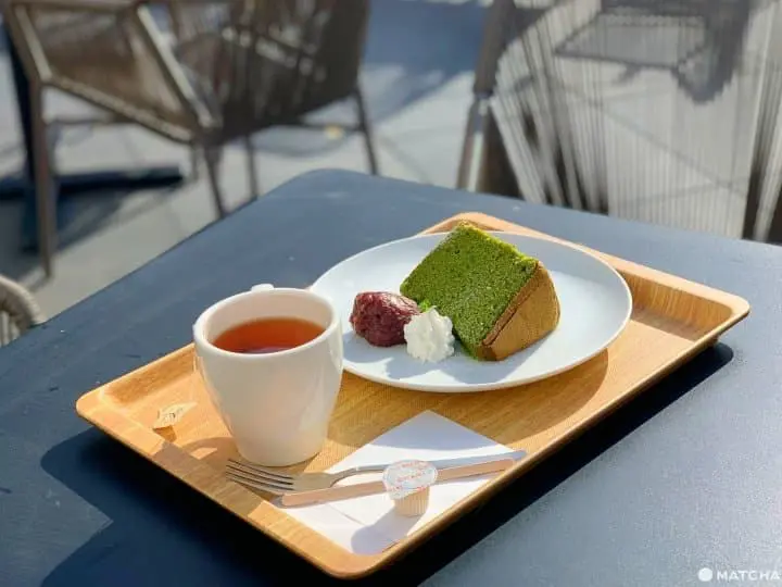 Feel green cafe 日本橋高島屋S.C本館 蛋糕紅茶