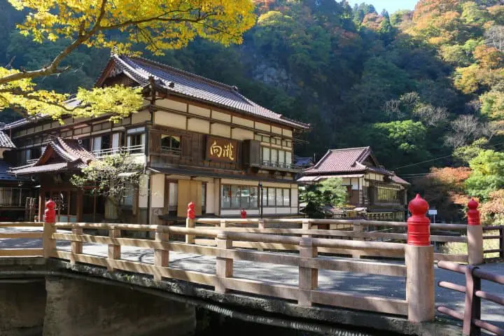 仙台福島會津若松自由行自駕遊_會津東山溫泉向瀧旅館