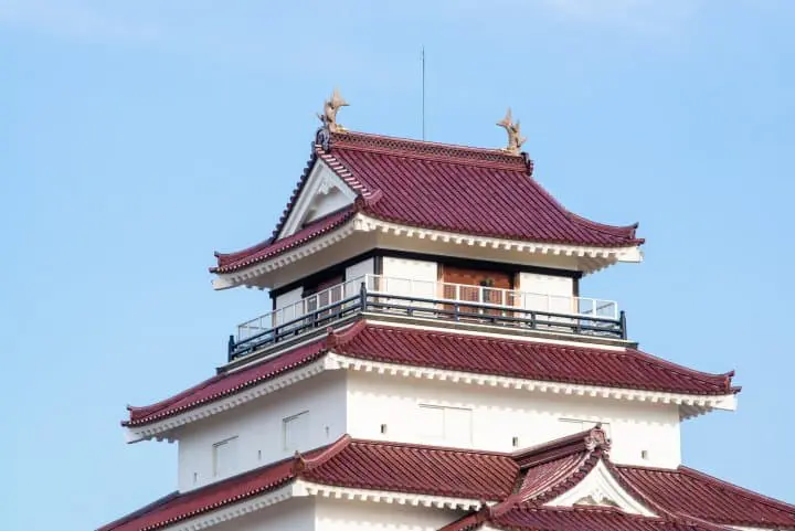 仙台福島會津若松自由行自駕遊_會津若松城鶴城