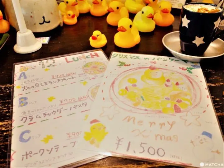 仙台特色咖啡廳限定菜單