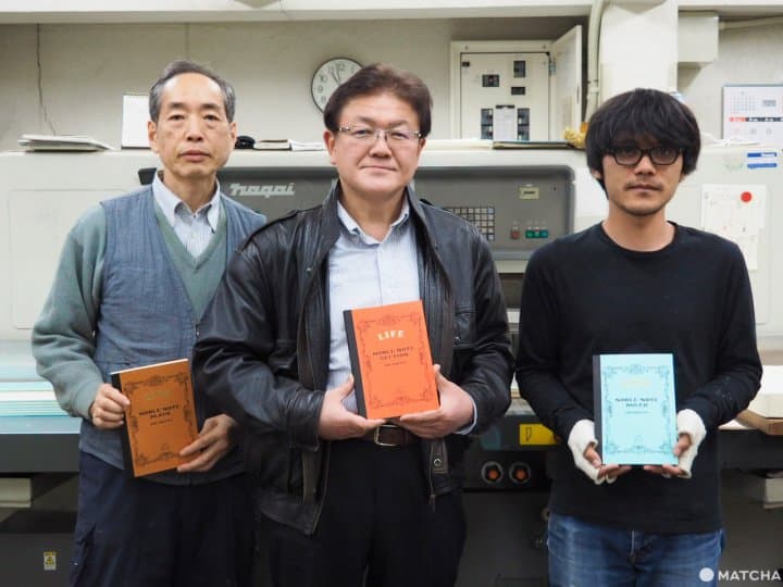 LIFE筆記本 齋藤社長與職人