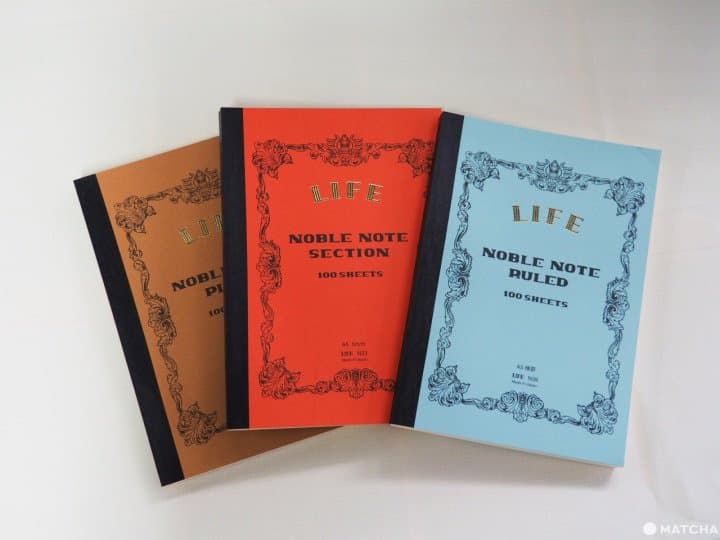 noble LIFE筆記本三色