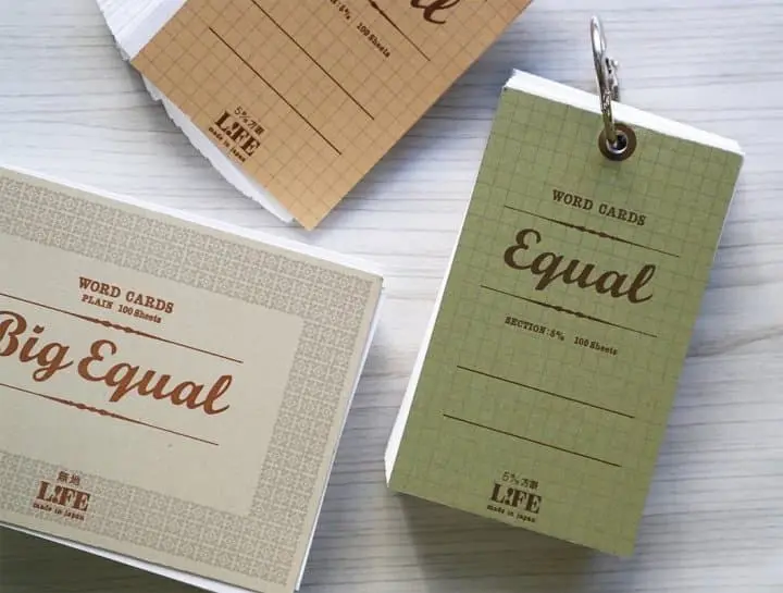EQUAL單字卡