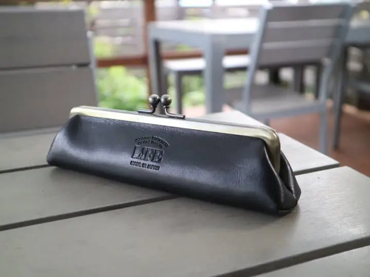 LIFE口金式真皮筆袋