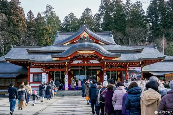 岩手盛岡自由行自駕遊_盛岡八幡宮