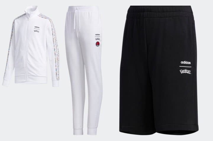 Adidas x Pokemon 聯名設計鞋款與服飾