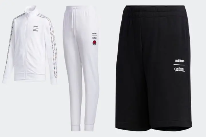 Adidas x Pokemon 聯名設計鞋款與服飾