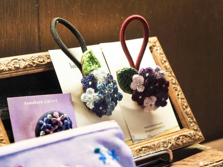 SouvenirGallery KAMAKURA繡球花髮圈