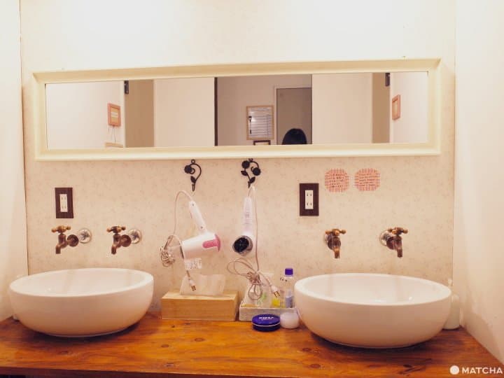 札幌平價青旅igloo女生衛浴