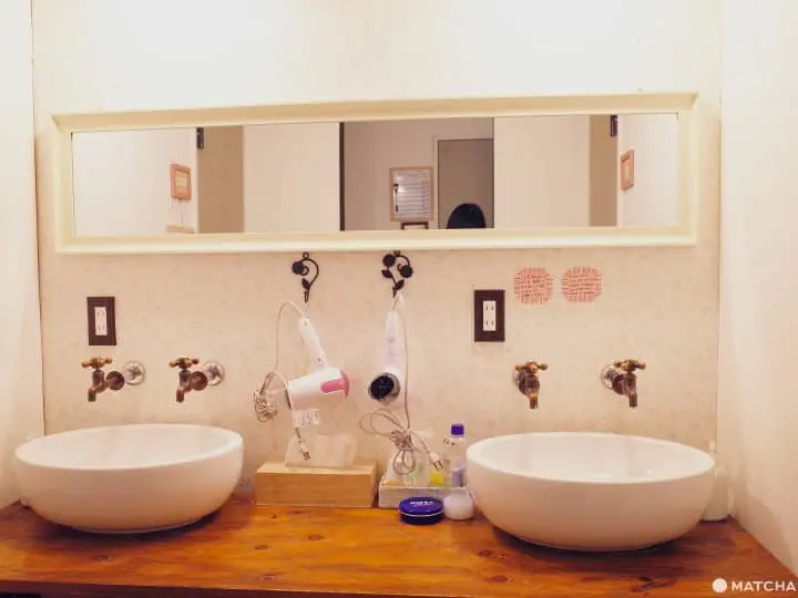 札幌平價青旅igloo女生衛浴