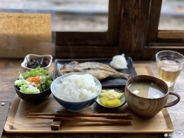 ヨリドコロ 竹莢魚中餐定食