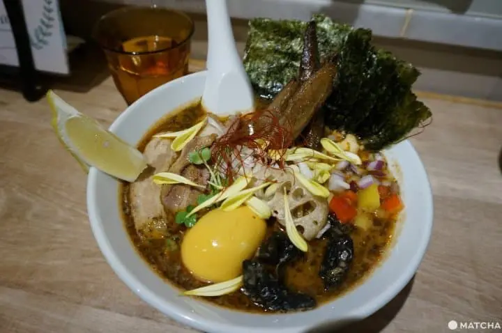 『下北澤』不吃怎麼行！東京初展店，香料拉麵點與線