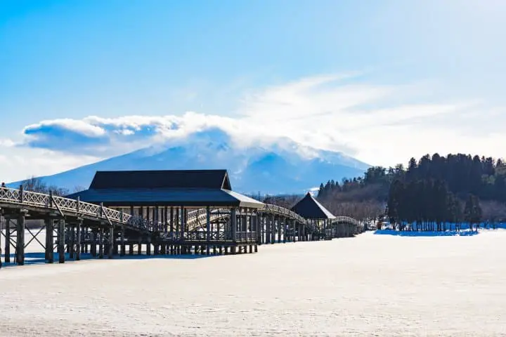 日本雪地自駕遊租車_注意事項_鶴之舞橋