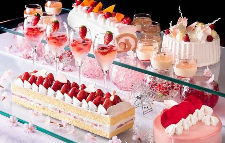 Sakura Desserts in and around Tokyo