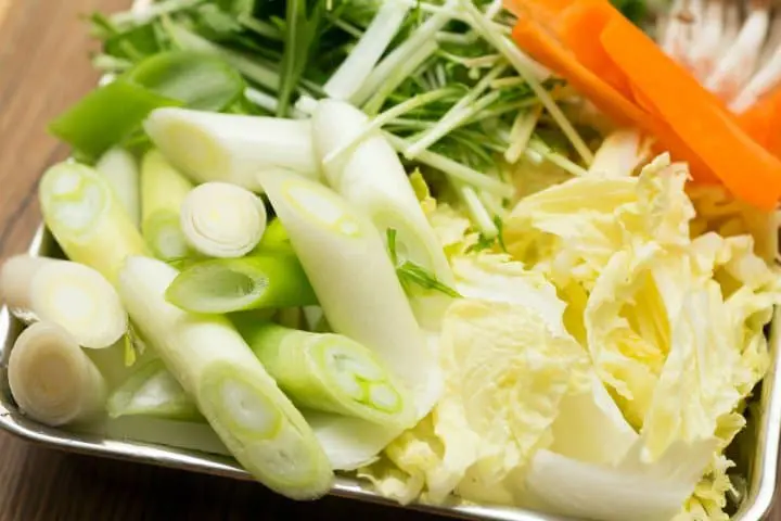 日本涮涮鍋_蔬菜