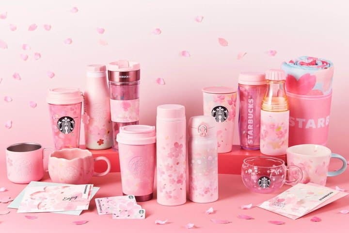 2020年 Starbucks櫻花系列商品