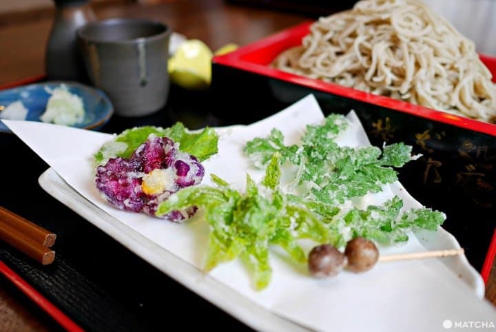 一郷庵そば山菜