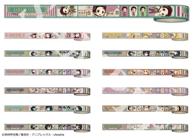 鬼滅之刃隨機圖樣紙膠帶