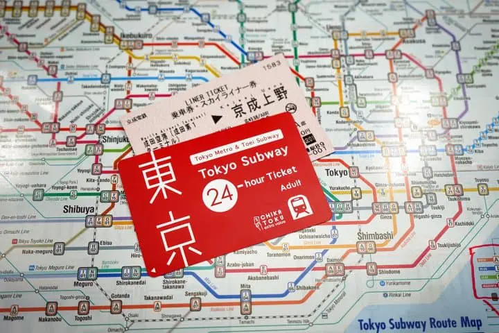 Skyliner & Tokyo Subway Ticket ตั๋วเซ็ตคู่สุดประหยัด เที่ยวรอบโตเกียวและเดินทางไปกลับสนามบินนาริตะ