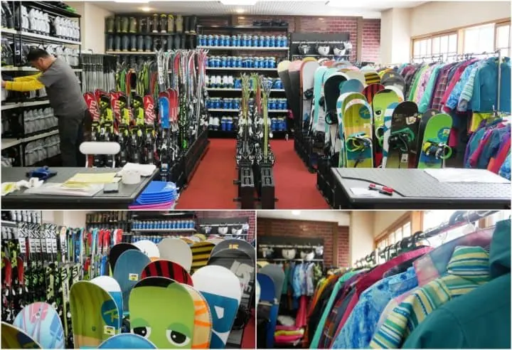 日光湯元ロッヂ滑雪設備租借