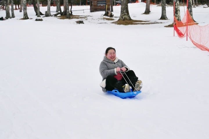 日光湯元溫泉滑雪場雪橇