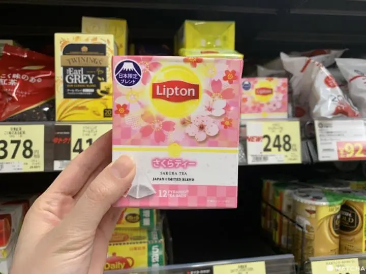 立頓櫻花茶 日本限定茶品