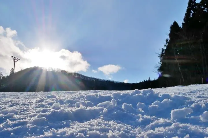 norn水上滑雪場雪地