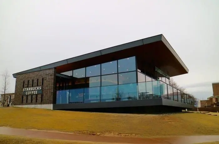 星巴克環水公園概念店